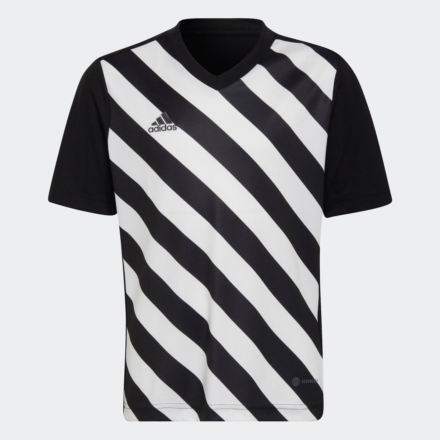 adidas ENTRADA 22 GRAPHIC Soccer Jersey | Black-White | Youth