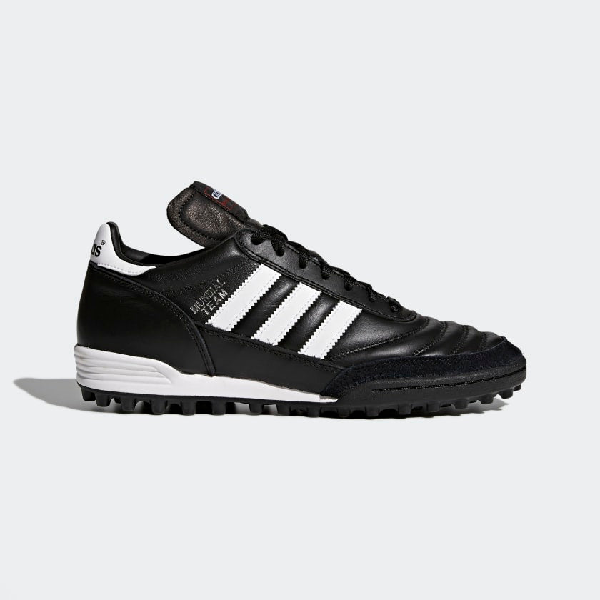 adidas MUNDIAL TEAM Artificial Turf Soccer Shoes Black-White