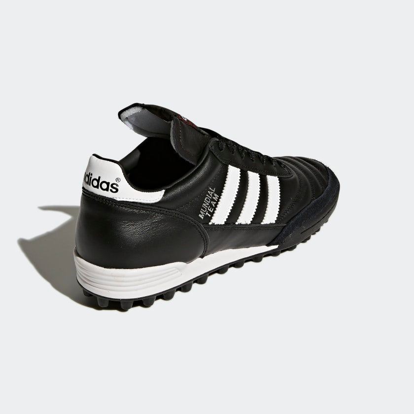 adidas MUNDIAL TEAM Artificial Turf Soccer Shoes | Black-White | Kid's Unisex
