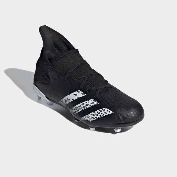 Buy adidas Kids Predator Freak+ FG Firm Ground Football Boots Core  Black/Grey Four/Footwear White