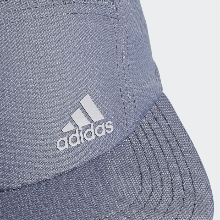 adidas SUPERLITE TRAINER Five-Panel Hat | Medium Grey | Adjustable