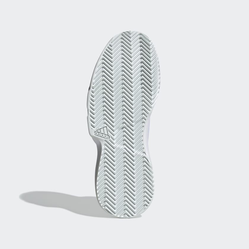 adidas GAMECOURT Tennis Shoes | White-Blue Tint | Women's