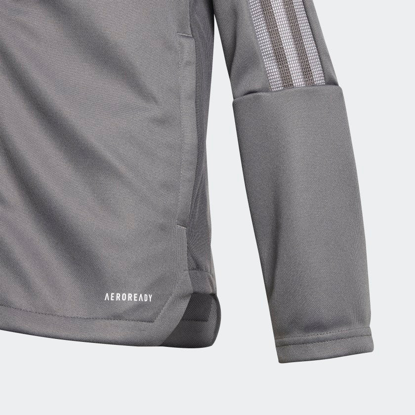 adidas TIRO 21 Track Jacket | Team Grey Four | Kid's