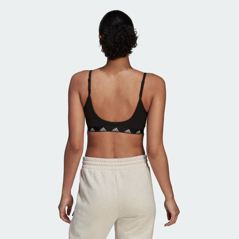 adidas Purebare Light-Support Bra | Black