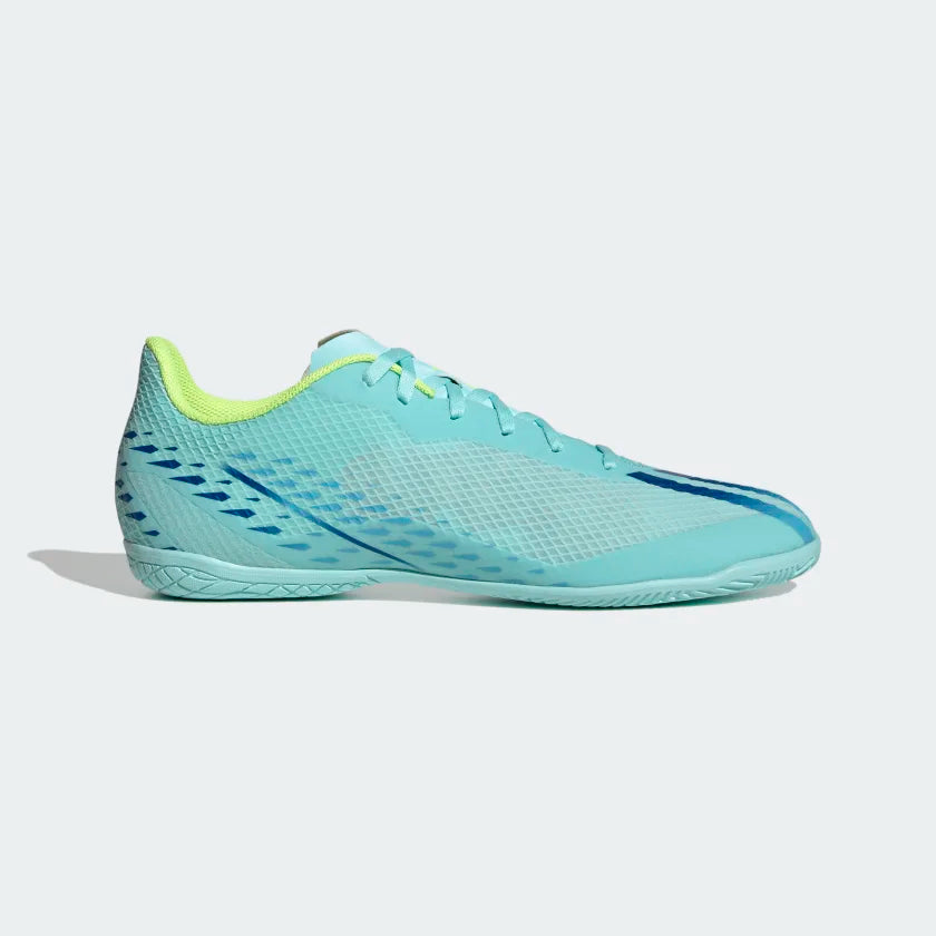 adidas X SPEEDPORTAL.4 Indoor Soccer Shoes | Clear Aqua | Men's adidas X SPEEDPORTAL.4 Indoor Soccer Shoes | Clear Aqua | Men's