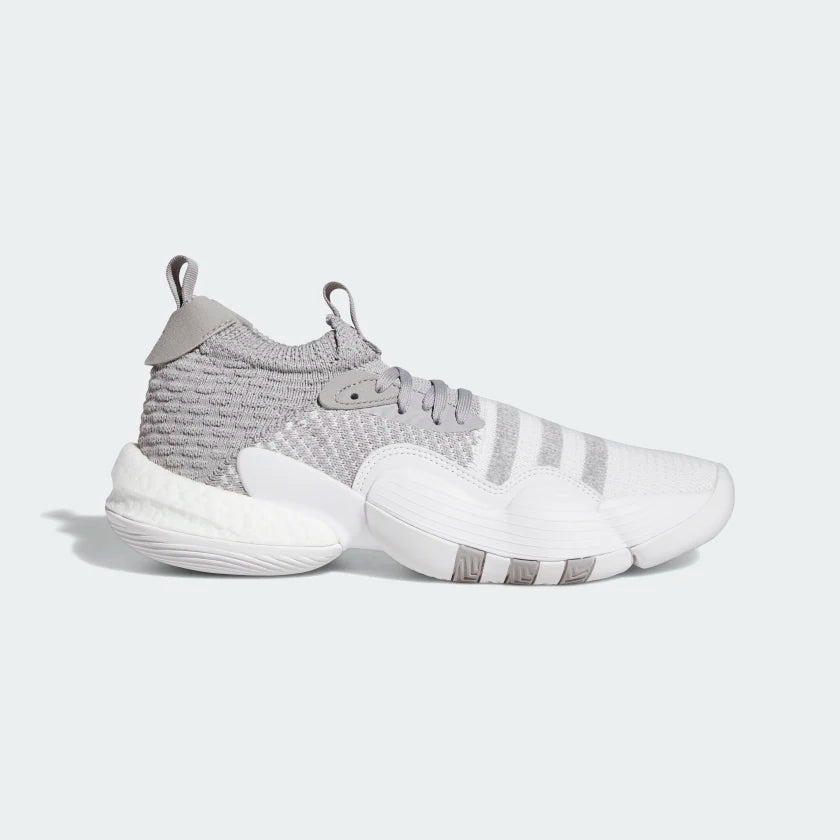 Adidas all white basketball shoes discount