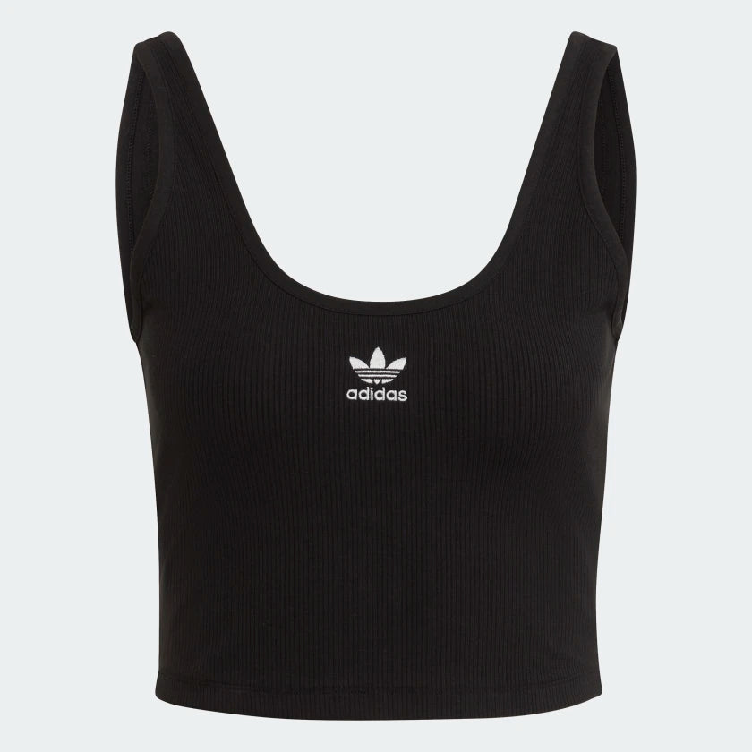 Adidas sleeveless 2025 crop top