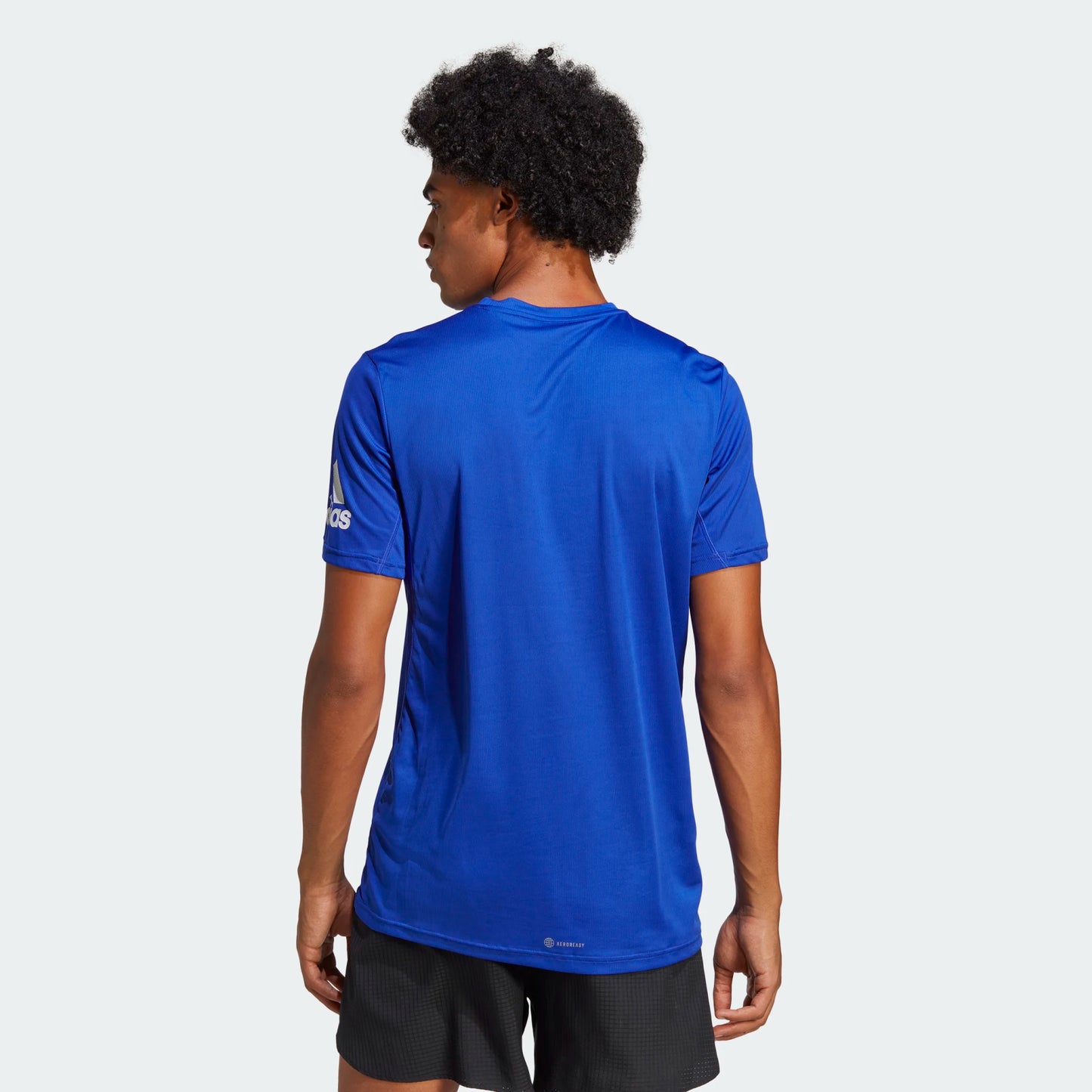 adidas Run It Tee | Lucid Blue | Men's