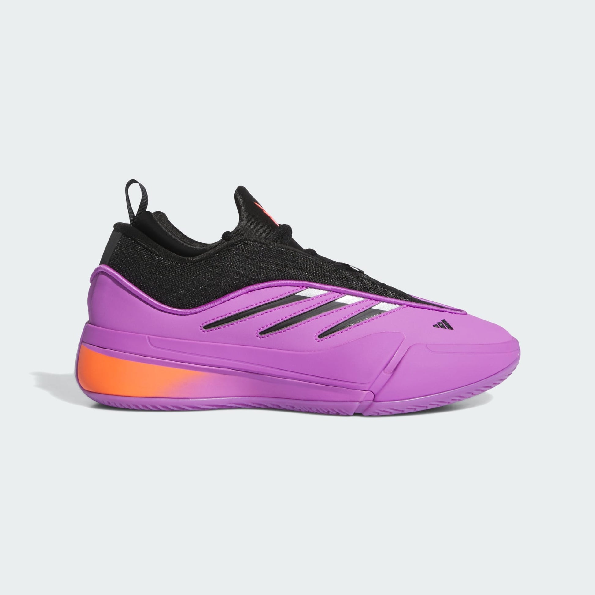 adidas DAME LOW Basketball Shoes Purple Blast-Core Black