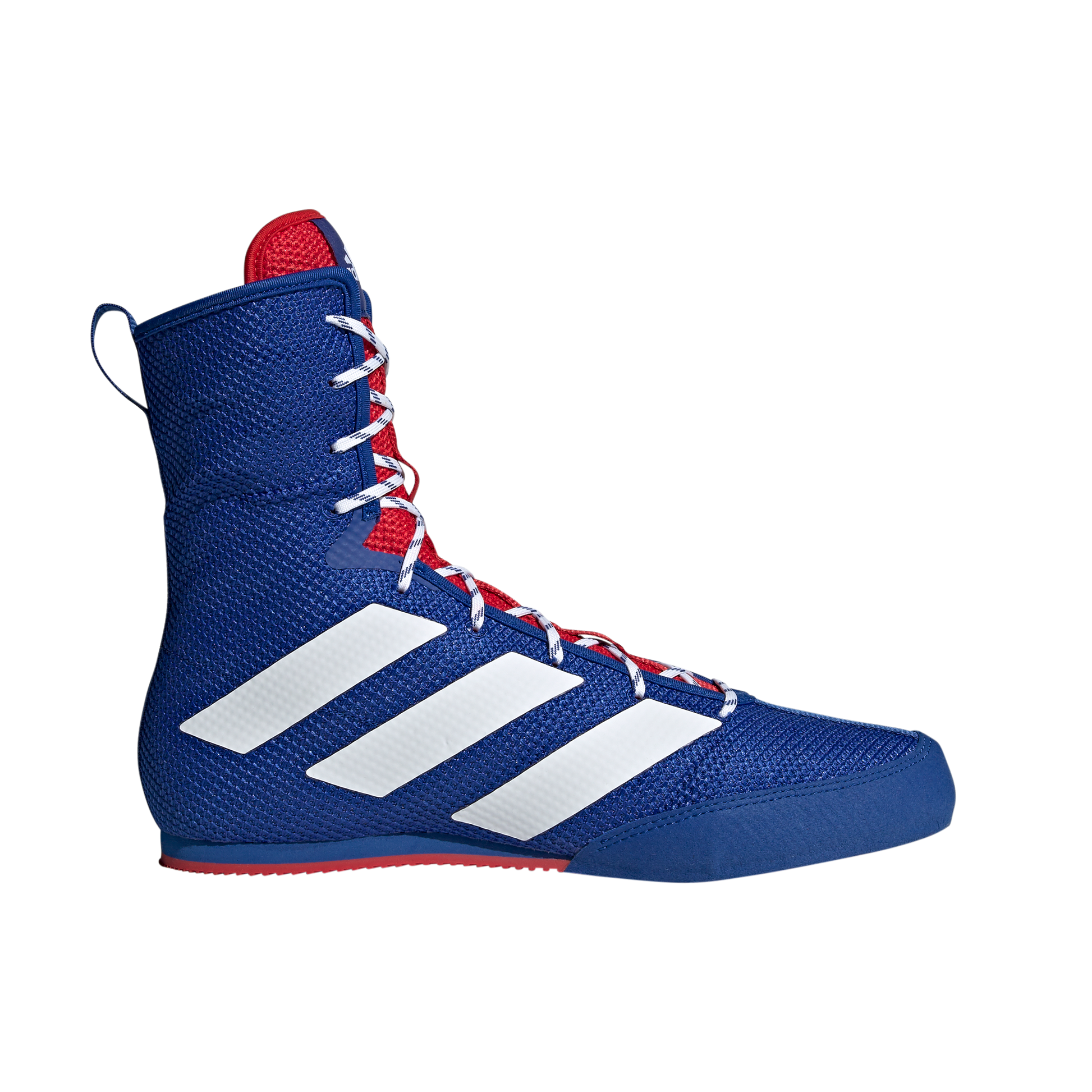 adidas BOX HOG 3 Boxing Shoes | Royal Blue | Men's stripe 3 adidas adidas BOX HOG 3 Boxing Shoes | Royal Blue | Men's stripe 3 adidas