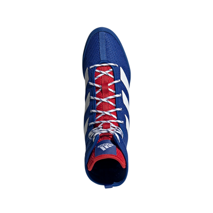 adidas BOX HOG 3 Boxing Shoes | Royal Blue | Men's