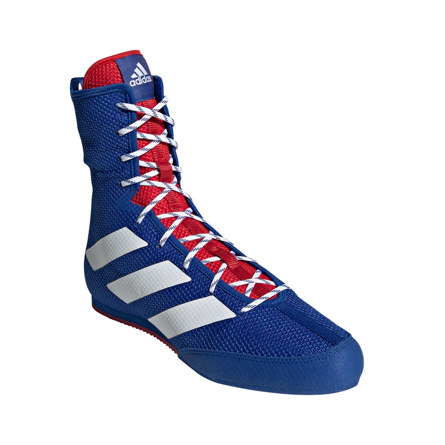adidas BOX HOG 3 Boxing Shoes | Royal Blue | Men's
