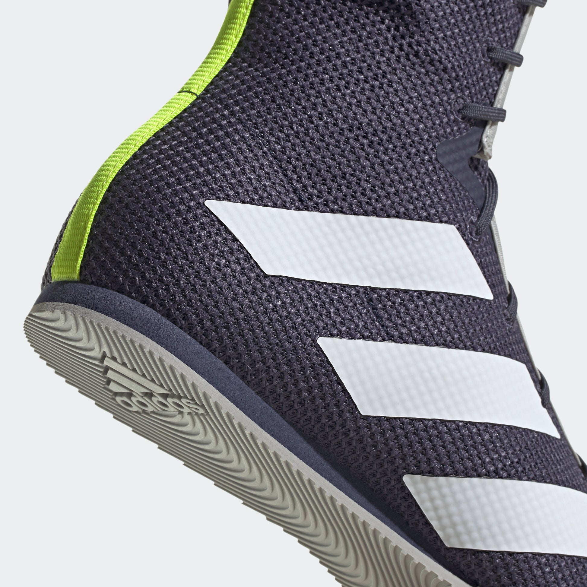 adidas Box Hog 3 Athletic Shoes Shadow Navy/White/Grey : Men's 12 Medium