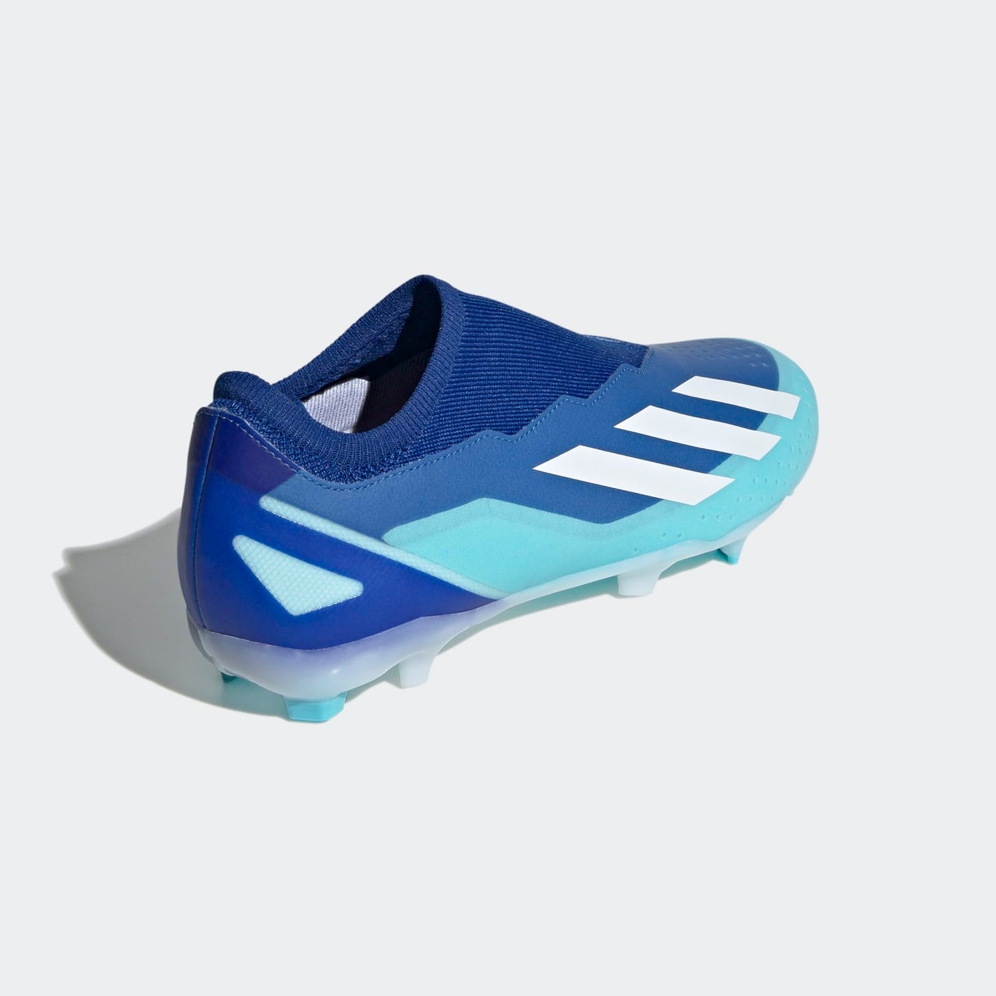 adidas X Crazyfast.3 Laceless Firm Ground Soccer Cleats | Blue/White