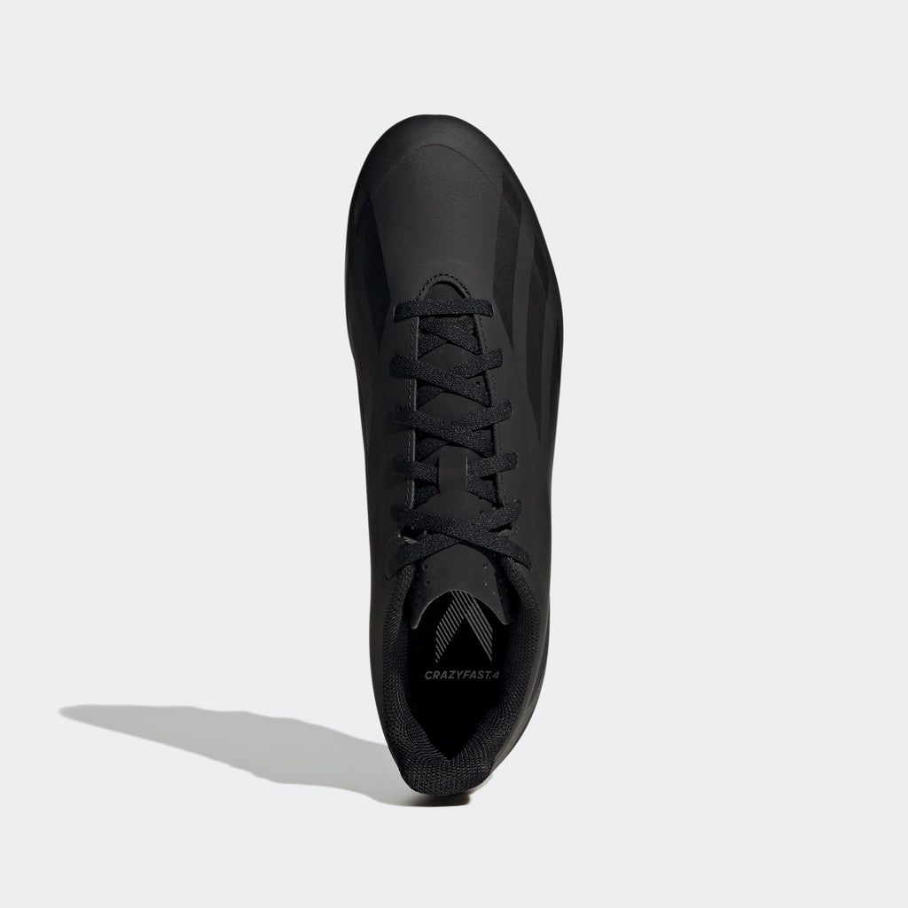 adidas X Crazyfast.4 Flexible Ground Soccer Cleats | Black