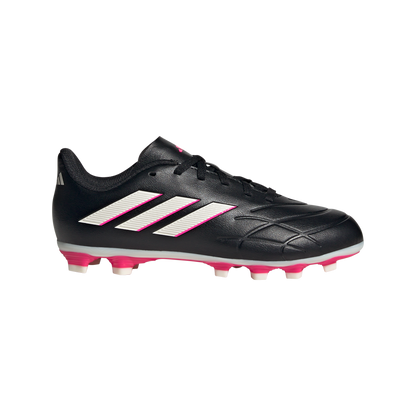 adidas Copa Pure.4 FxG Soccer Cleats | Core Black / White / Beam Pink | Kid's