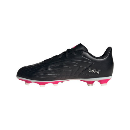 adidas Copa Pure.4 FxG Soccer Cleats | Core Black / White / Beam Pink | Kid's