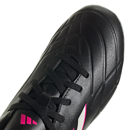 adidas Copa Pure.4 FxG Soccer Cleats | Core Black / White / Beam Pink | Kid's