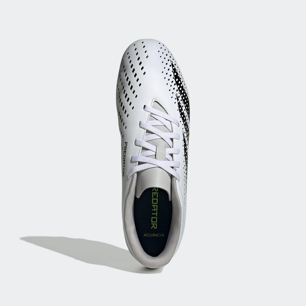adidas Predator Accuracy.4 Flexible Ground Cleats | White/Black