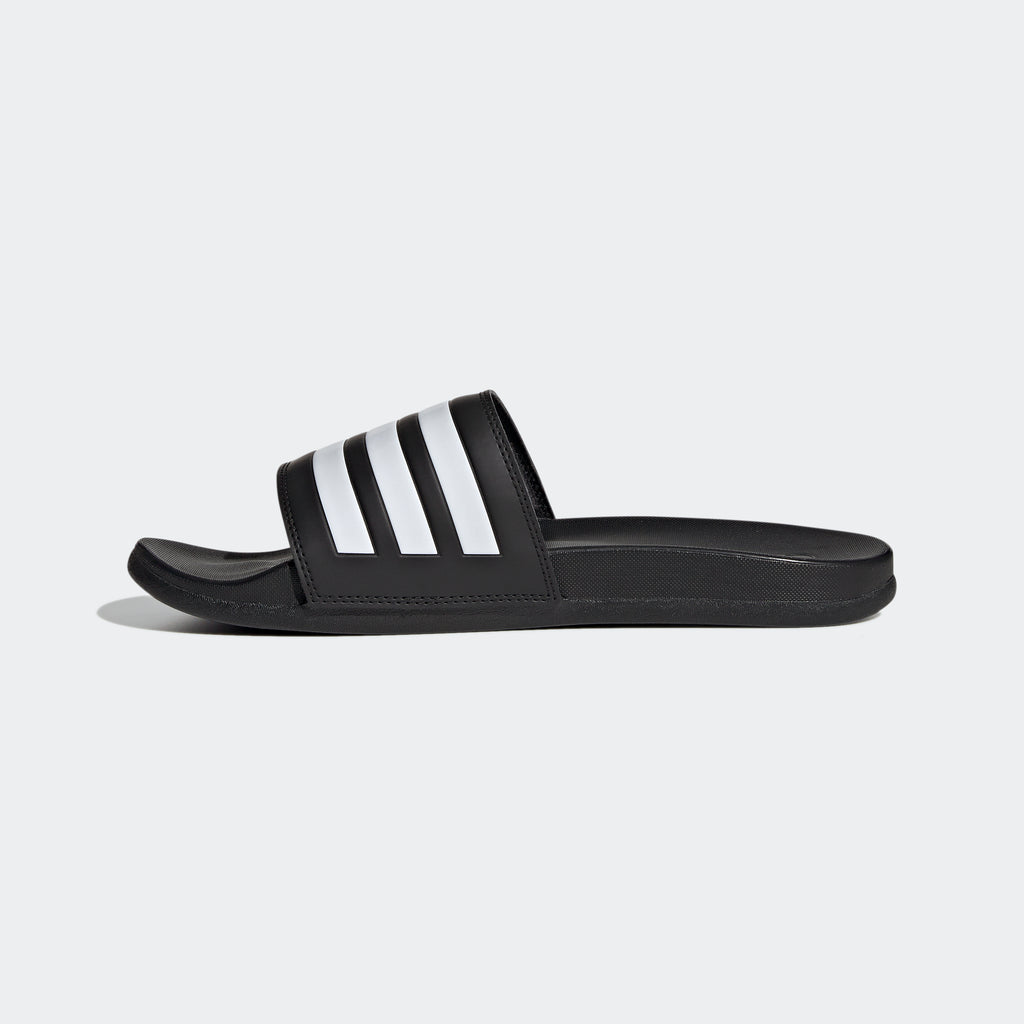 adidas ADILETTE COMFORT Slides | Black/White