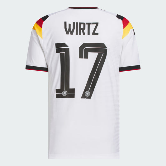 adidas Germany 26 Wirtz Authentic Home Jersey | White | Men's