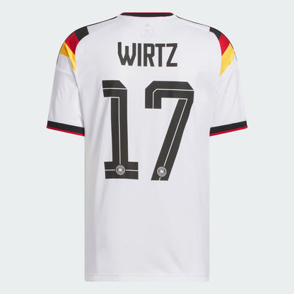adidas Germany 26 Wirtz Home Jersey | White | Men's