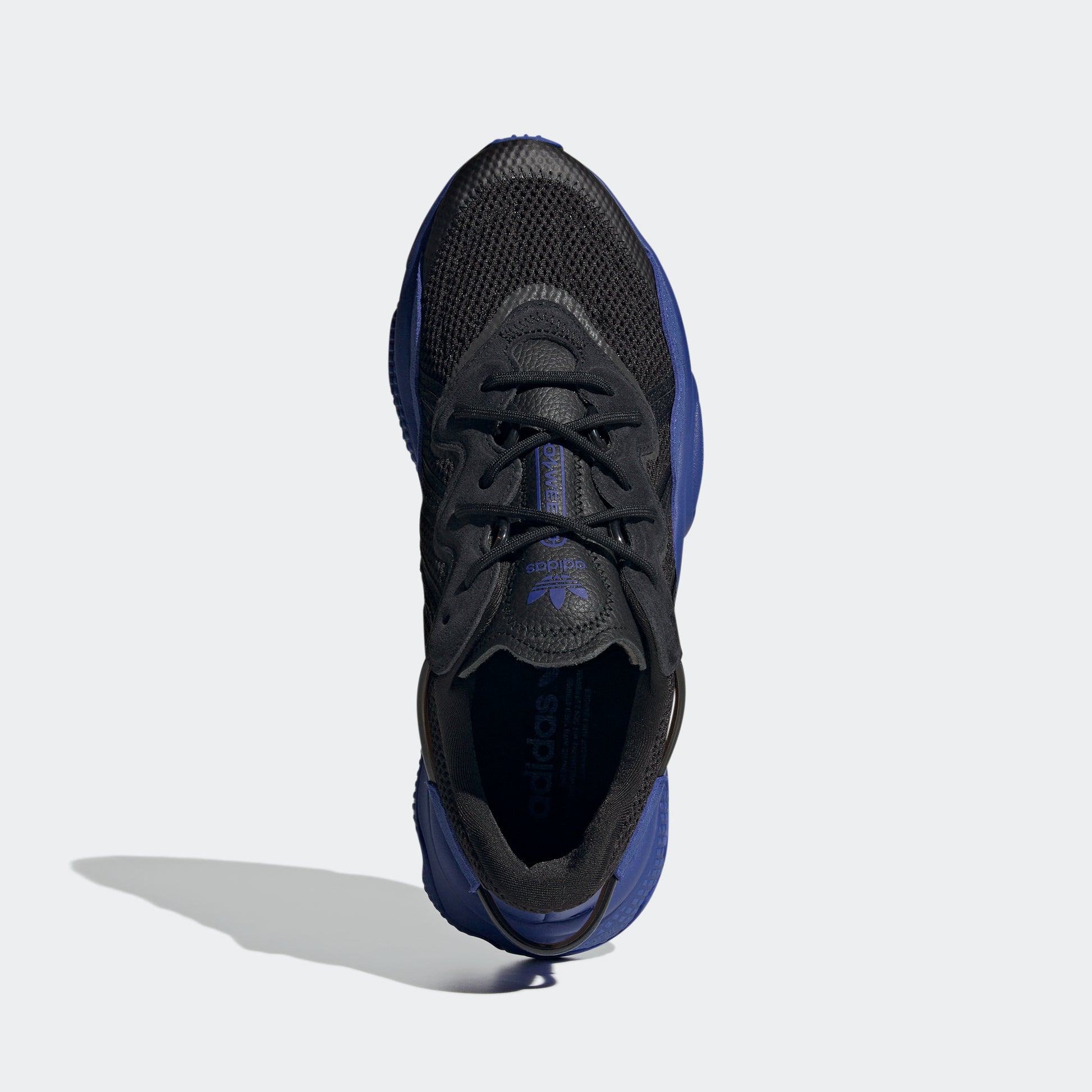 adidas OZWEEGO Shoes | Core Black/Semi Lucid Blue | Men's – stripe 3 adidas