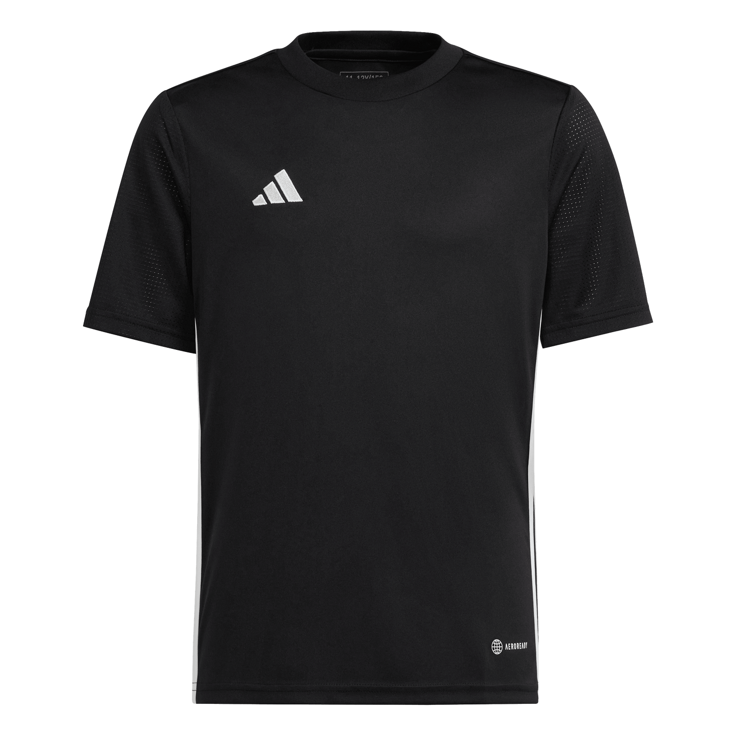 adidas Tabela 23 Soccer Jersey | BLACK/WHITE | Kid's