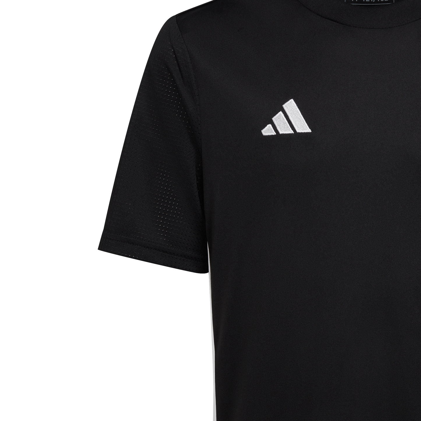 adidas Tabela 23 Soccer Jersey | BLACK/WHITE | Kid's