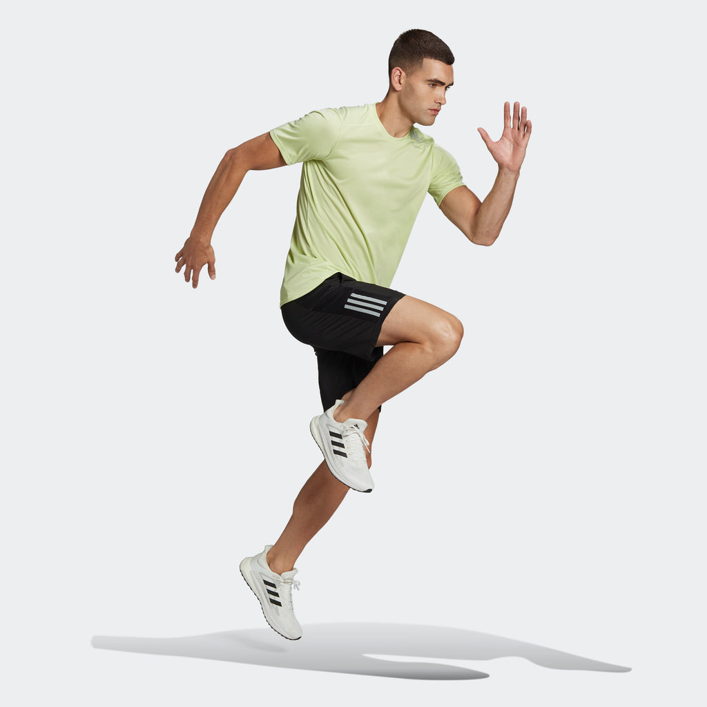 adidas Own the Run Shorts | Black | Men's