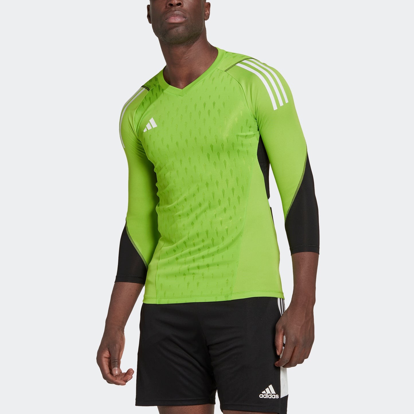 adidas Tiro 23 Pro Long Sleeve Goalkeeper Jersey | Green | Men's