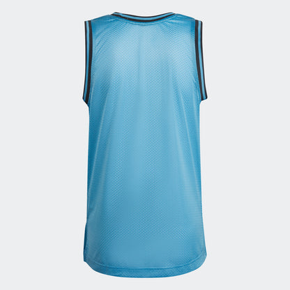 adidas Argentina DNA Basketball Top | Light Blue | Men's