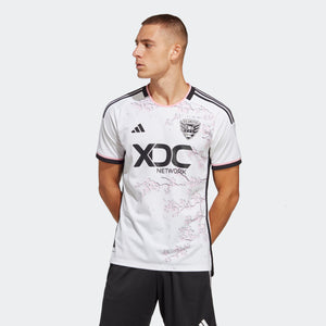 adidas D.C. United 23/24 Away Authentic Jersey | White | Men's