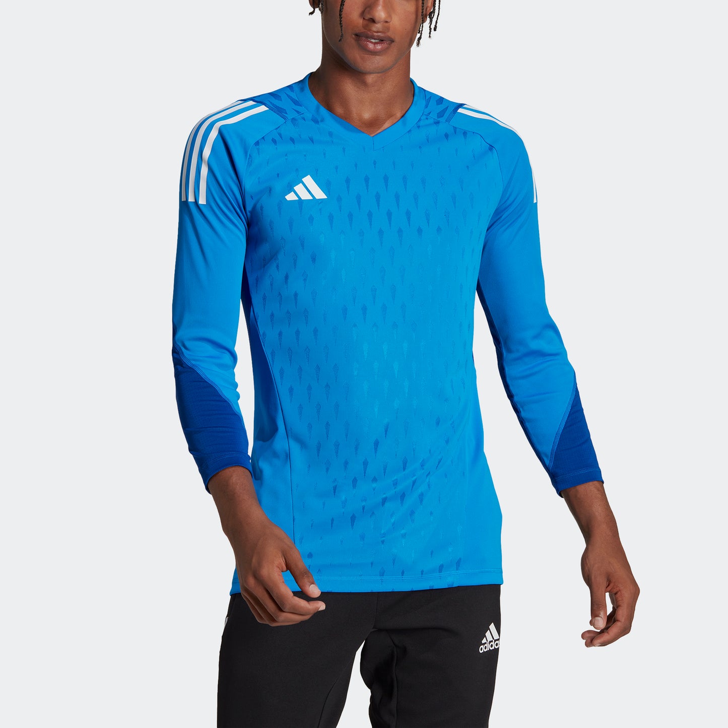 adidas Tiro 23 Pro Long Sleeve Goalkeeper Jersey | Blue | Men's