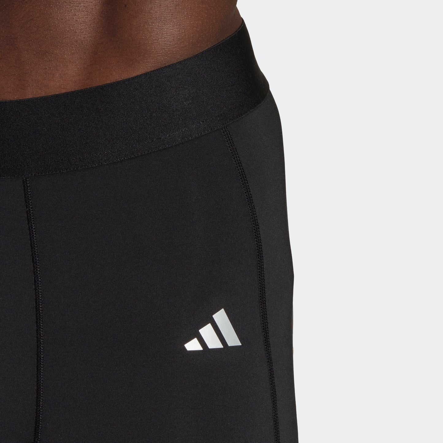 adidas Techfit Short Tights | Black | Men's – stripe 3 adidas