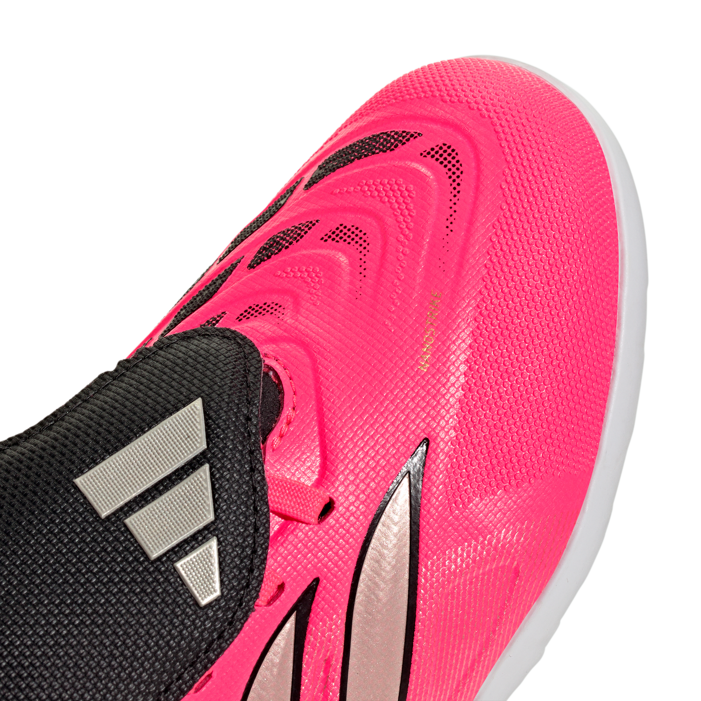adidas PREDATOR LEAGUE Fold-Over Tongue Turf Soccer Shoes | Solar Pink / Core Black / White | Kid's