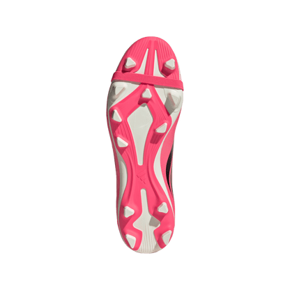 adidas Predator Club Fold-Over Tongue FG Soccer Cleats | Solar Turbo / Iron Metallic / Core Black | Men's