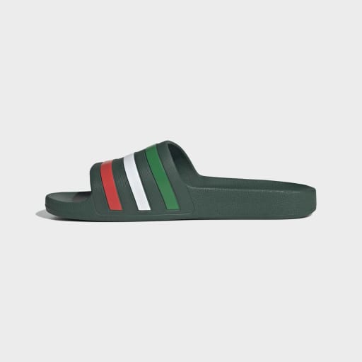 adidas ADILETTE AQUA Slides | Green | Men's
