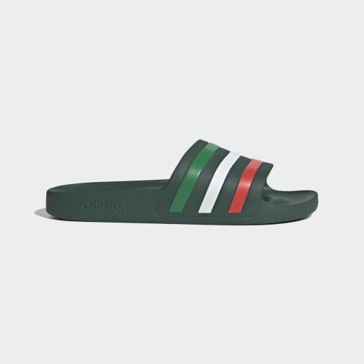 adidas ADILETTE AQUA Slides | Green | Men's