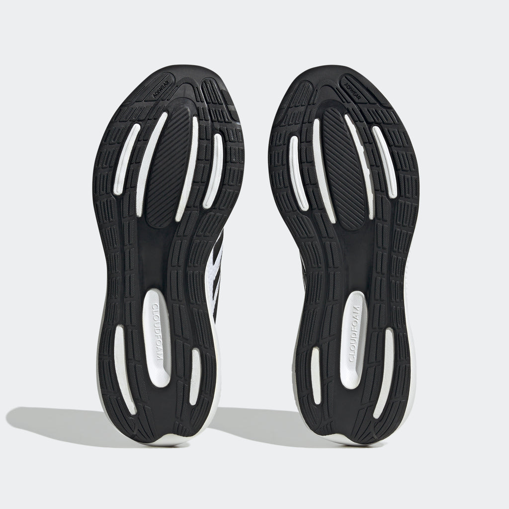 adidas RUNFALCON 3.0 Cloudfoam Running Shoes | White/Black | Men's