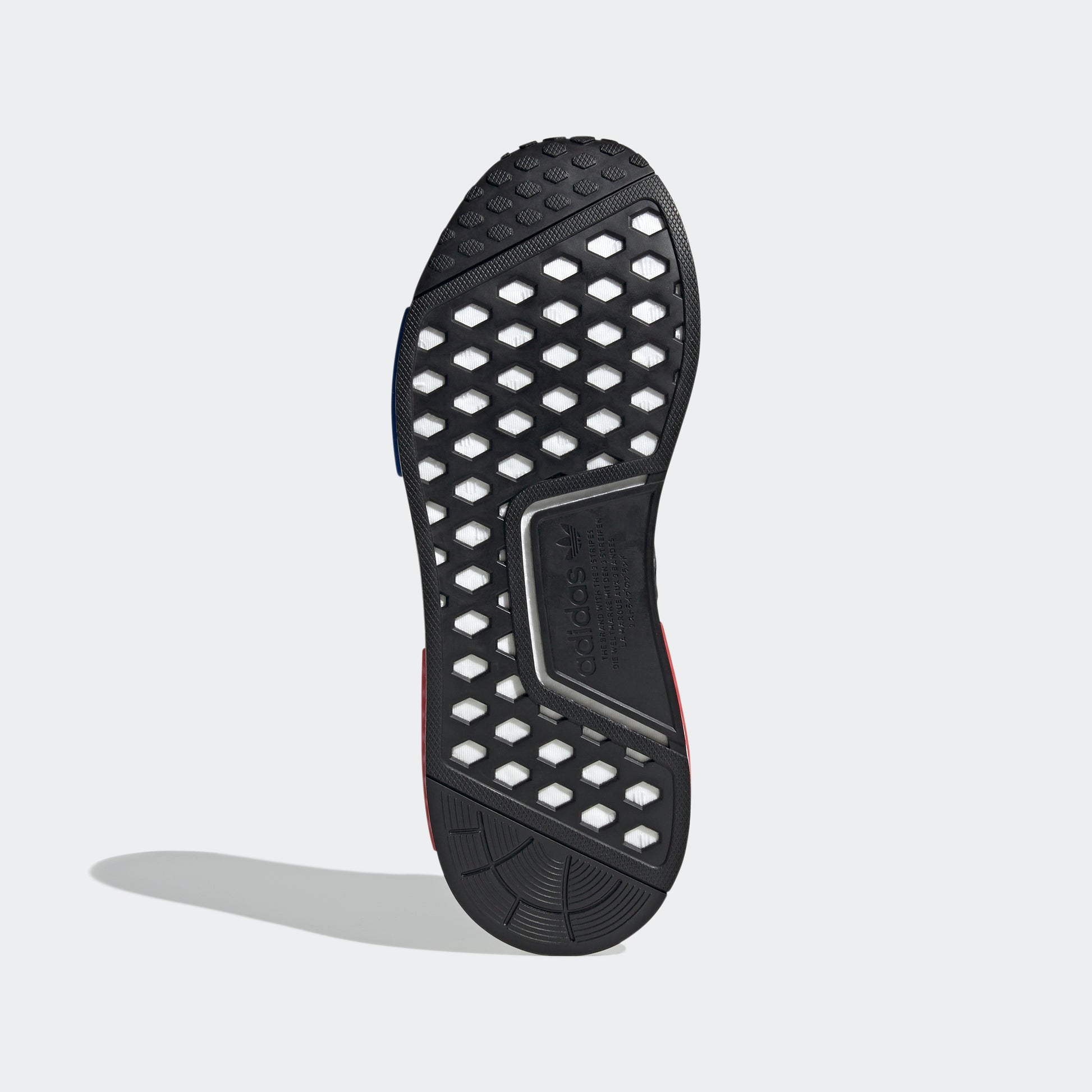 adidas NMD_R1 Shoes | Black/Red/Blue | Men's stripe 3 adidas adidas NMD_R1 Shoes | Black/Red/Blue | Men's stripe 3 adidas