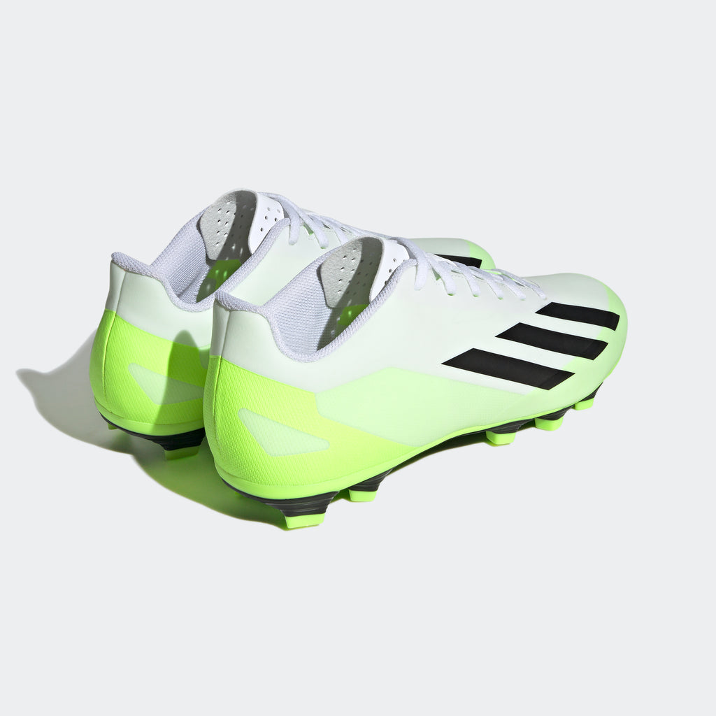 Modernisering dok Melancholie adidas X Crazyfast.4 Flexible Ground Soccer Cleats | White/Green | stripe 3  adidas