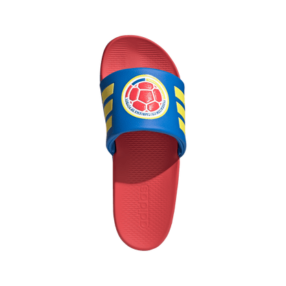adidas COLOMBIA 26 Slides | Royal Blue / Solar Yellow / Red | Men's