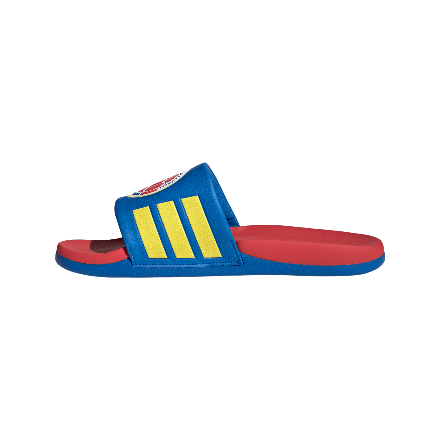 adidas COLOMBIA 26 Slides | Royal Blue / Solar Yellow / Red | Men's