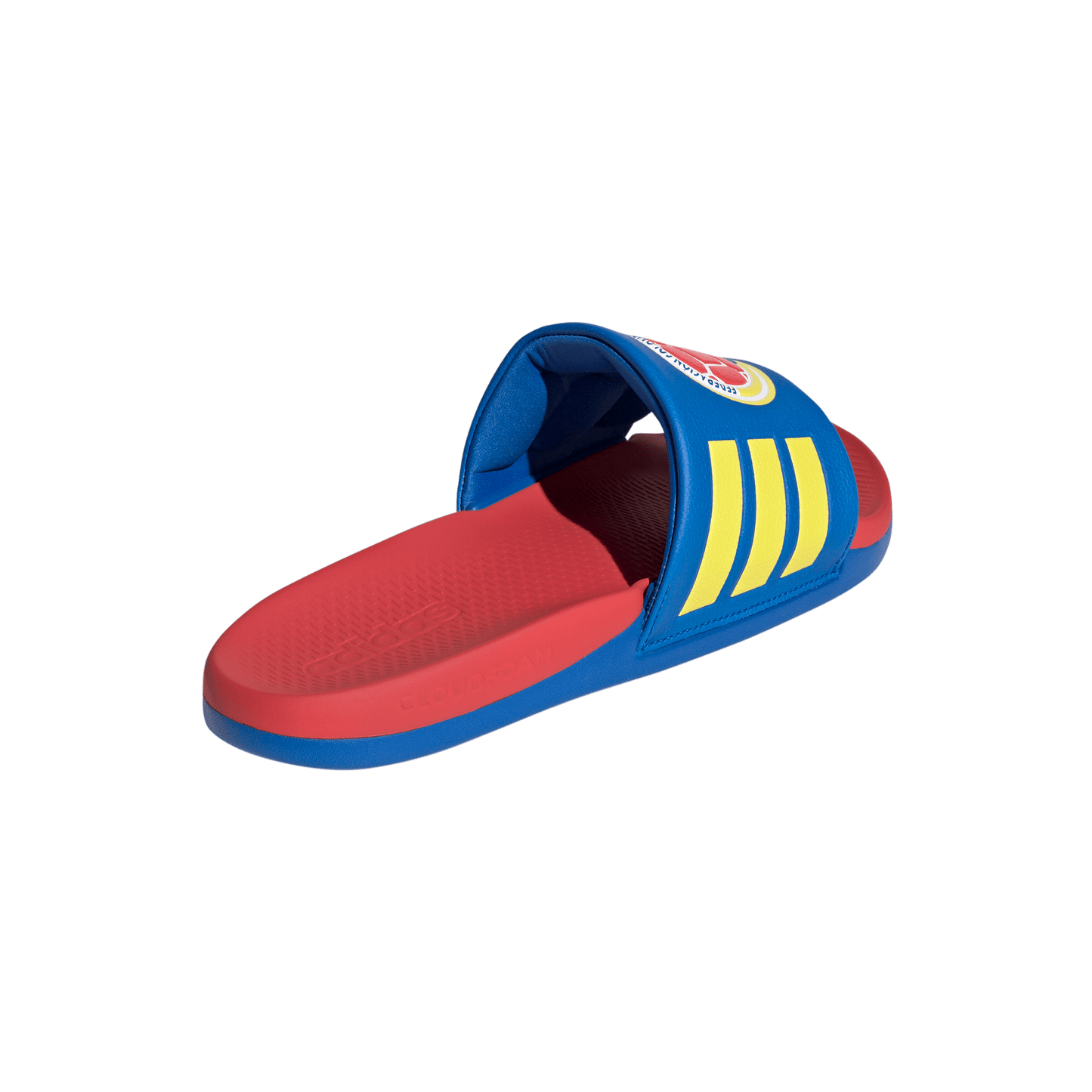 adidas COLOMBIA 26 Slides | Royal Blue / Solar Yellow / Red | Men's