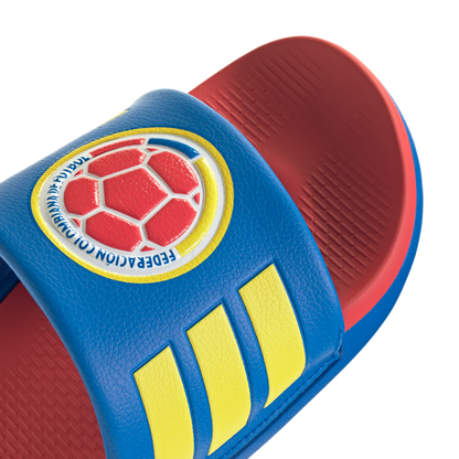adidas COLOMBIA 26 Slides | Royal Blue / Solar Yellow / Red | Men's