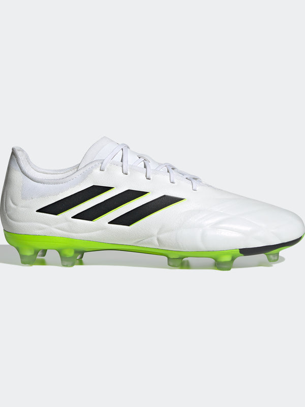 Concentratie Baron weerstand bieden adidas Copa Pure.3 Firm Ground Soccer Cleats | White/Black | stripe 3 adidas