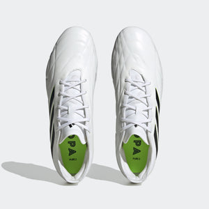 adidas Copa Pure.2 Firm Ground Soccer Cleats | White/Black