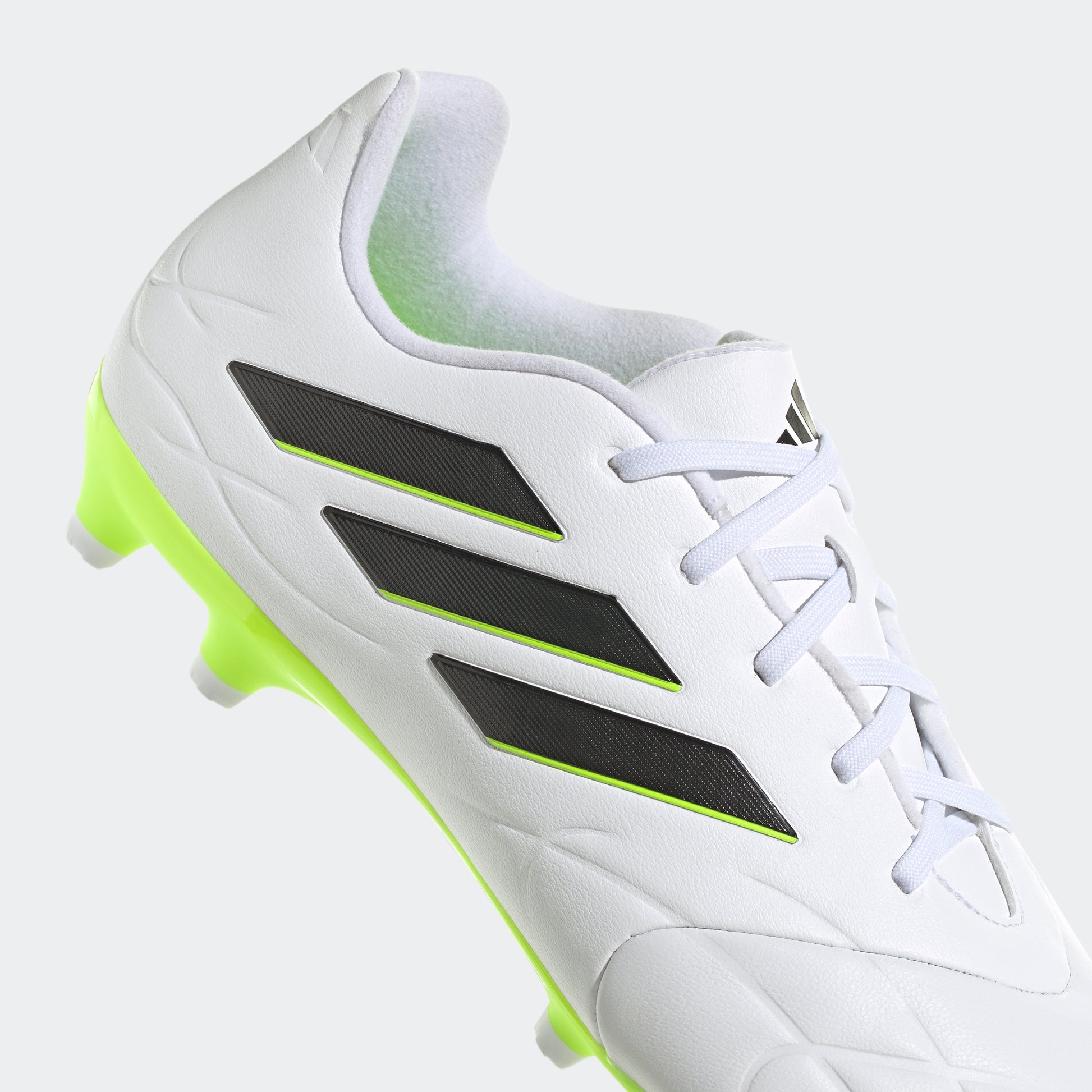 adidas Copa Firm Ground Soccer Cleats White/Black Men's