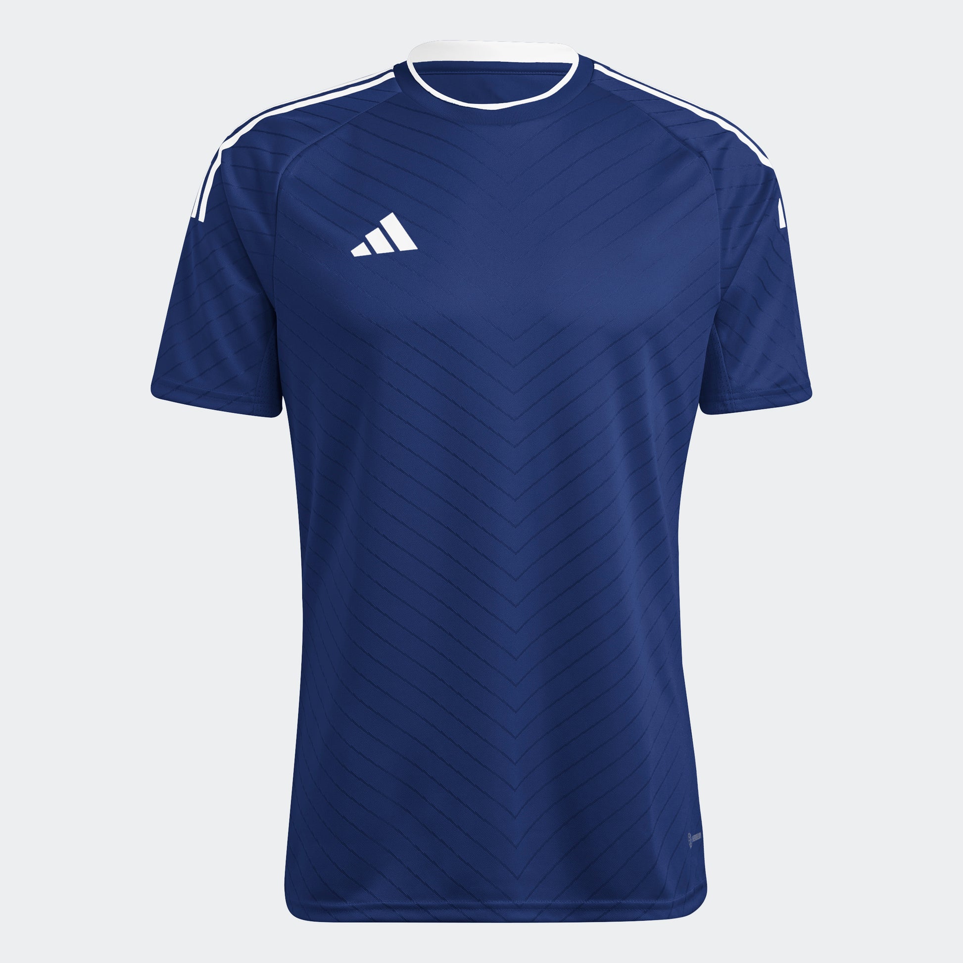 adidas CAMPEON 23 Soccer Jersey Navy Blue-White Men's – stripe